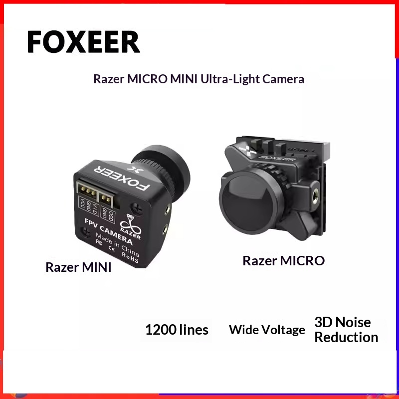 Drone Battery High Voltage - كاميرا FOXEER Razer MICRO خفيفة الوزن