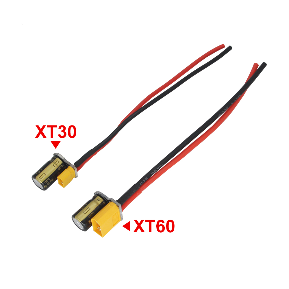 Drone Battery 6S - XT30/XT60 ذكر موصل قابس كابل مع