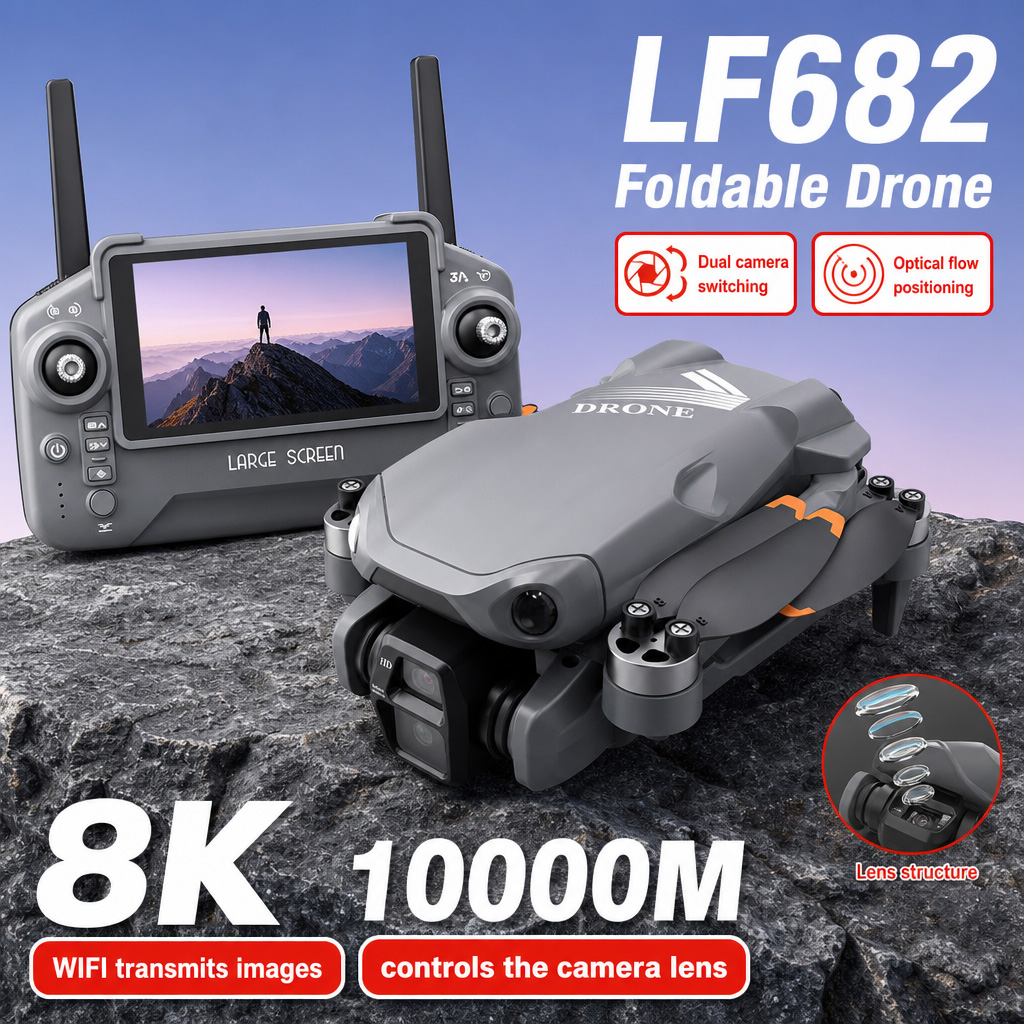 Drone Battery Case - طائرة بدون طيار LF682 للتصوير الجوي