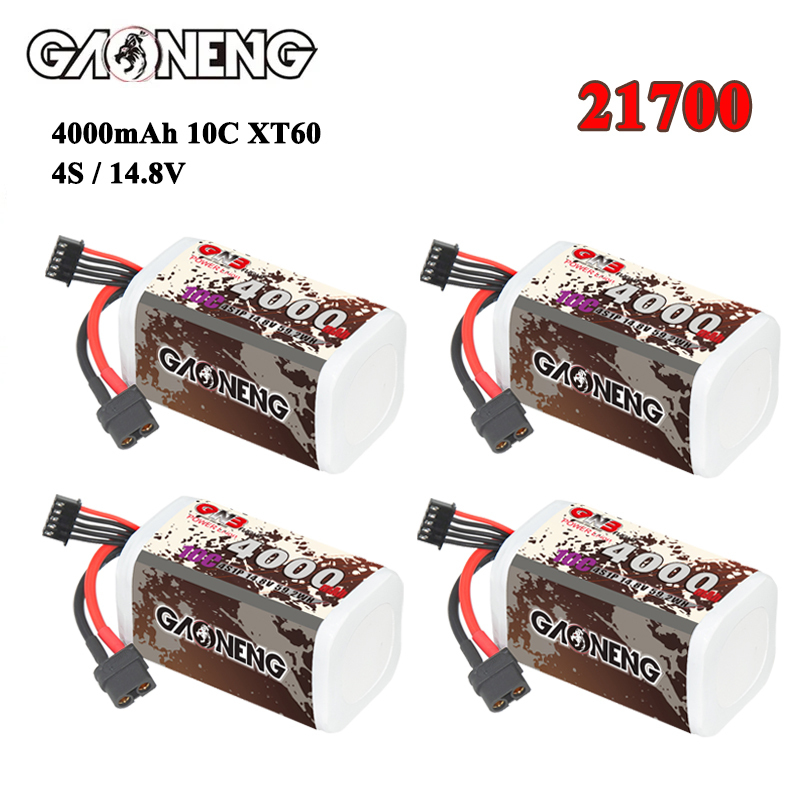 Drone Battery Lipo - GNB 4000mAh 4S 14.8V 10C 20C