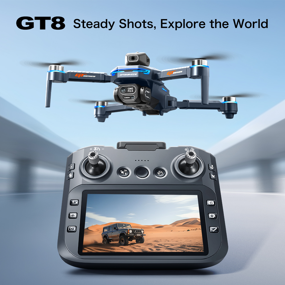Drone Battery Charger - طائرة بدون طيار GT8 لتجنب العوائق