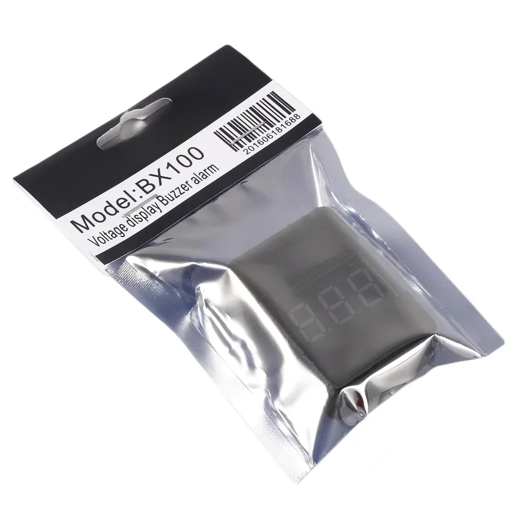 Drone Battery Alarm - BX100 1-8S يبو بطارية جهاز قياس