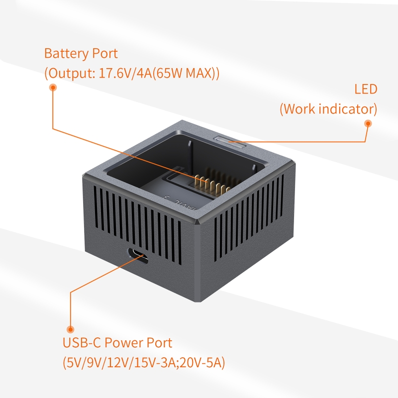 شاحن بطارية ذكي ل DJI Mavic 3  - مراجعة Drone Battery Smart وسعره
