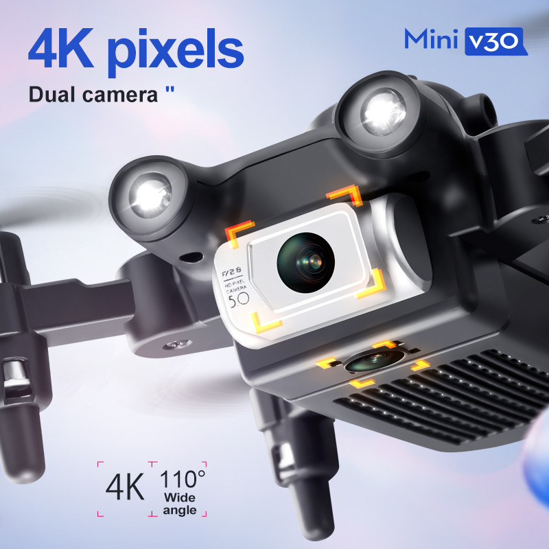 طائرة بدون طيار صغيرة V30 WiFi - مراجعة Drone Battery Box وسعره