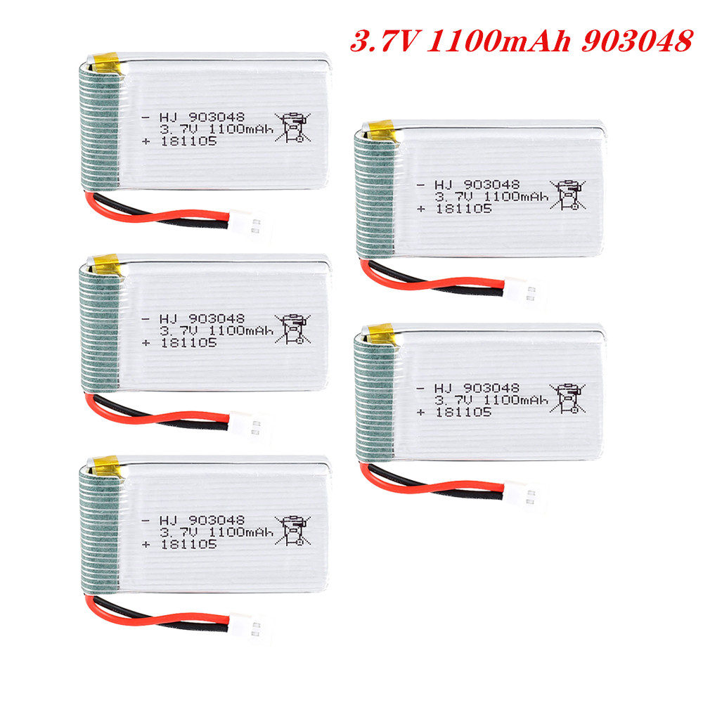 3.7V 1100mAh 903048 بطارية ليب - مراجعة Drone Battery Lipo وسعره