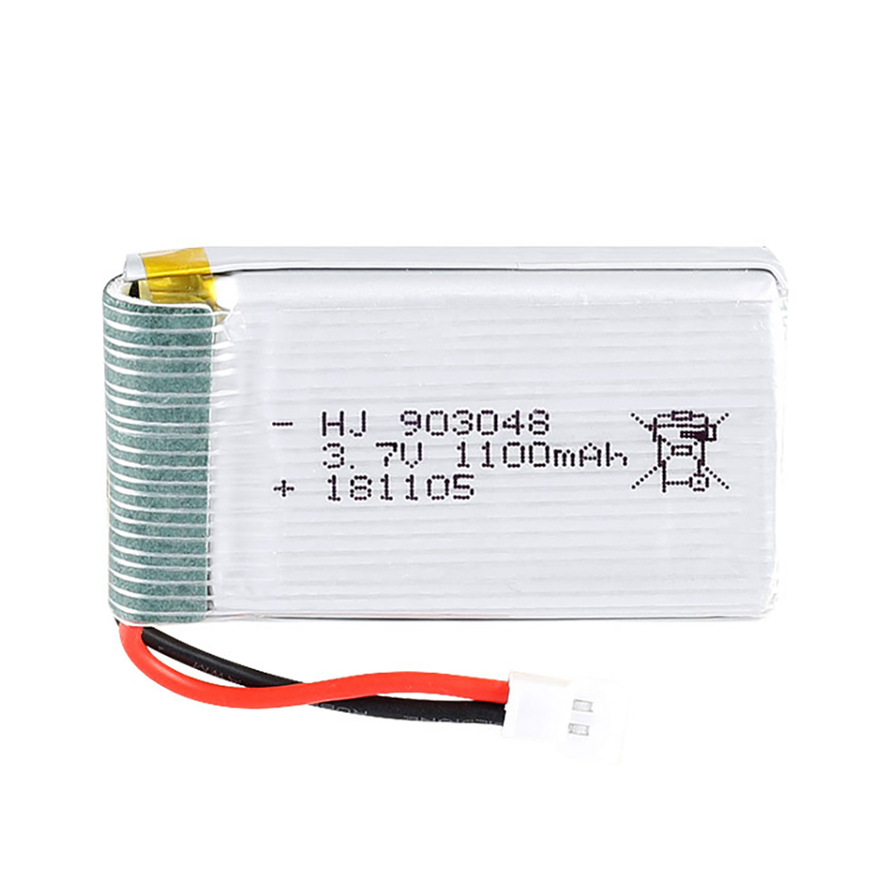3.7V 1100mAh 903048 بطارية ليب - مراجعة Drone Battery Lipo وسعره
