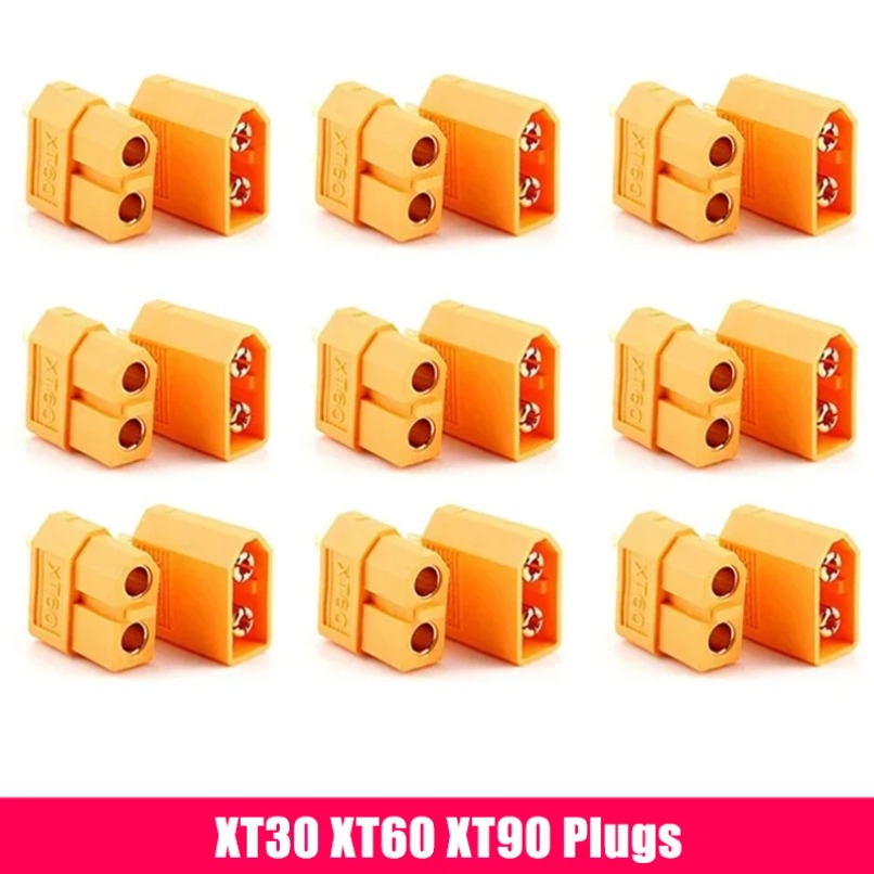 موصلات XT60 ذكر وأنثى (10 أزوا - مراجعة Drone Battery Connector وسعره