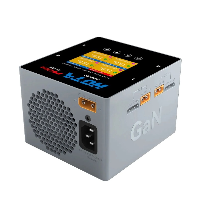 شاحن ذكي HOTA F6 Ultra رباعي ا - مراجعة Drone Battery Smart وسعره