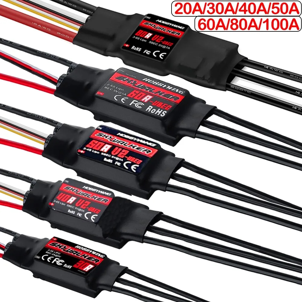 الأصلي Hobbywing SKYWALKER سلس - مراجعة Drone Battery 6S وسعره