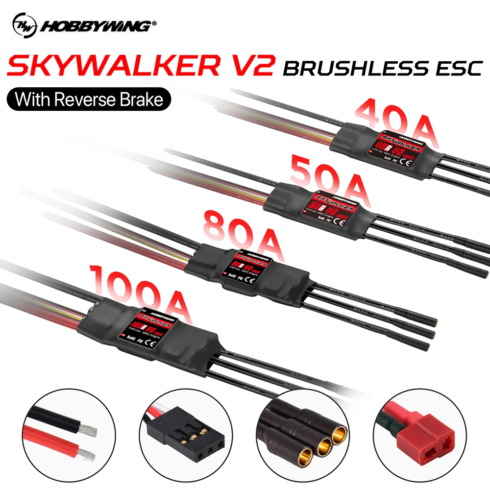 الأصلي Hobbywing SKYWALKER سلس - مراجعة Drone Battery 6S وسعره