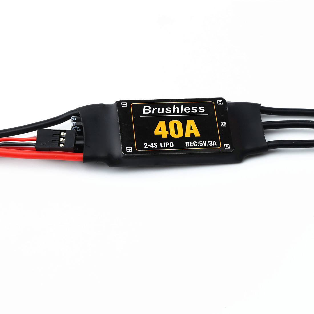 40A فرش ESC 2-4S وحدة تحكم الس - مراجعة Drone Battery 4S وسعره