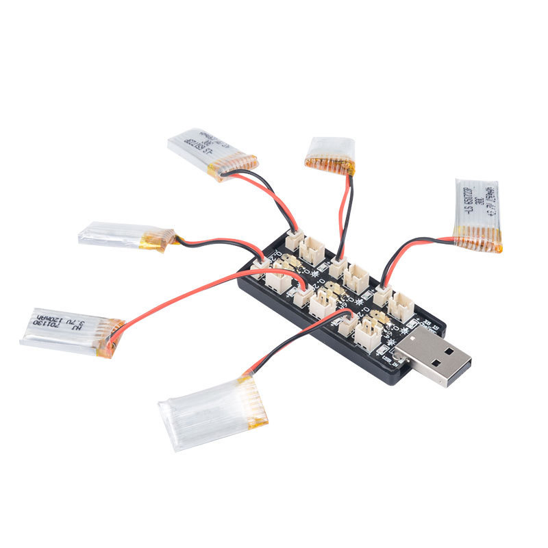 6CH USB 1S يبو/LiHv 3.7 فولت/4 - مراجعة Drone Battery Connector وسعره