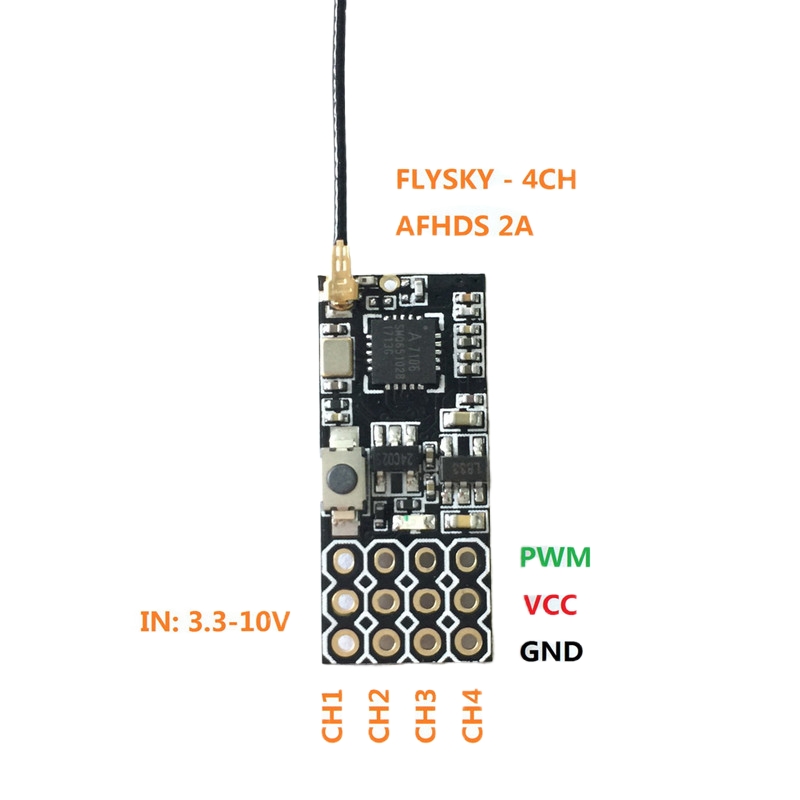 جهاز استقبال Flysky FS2A Mini  - مراجعة Drone Battery Plate وسعره