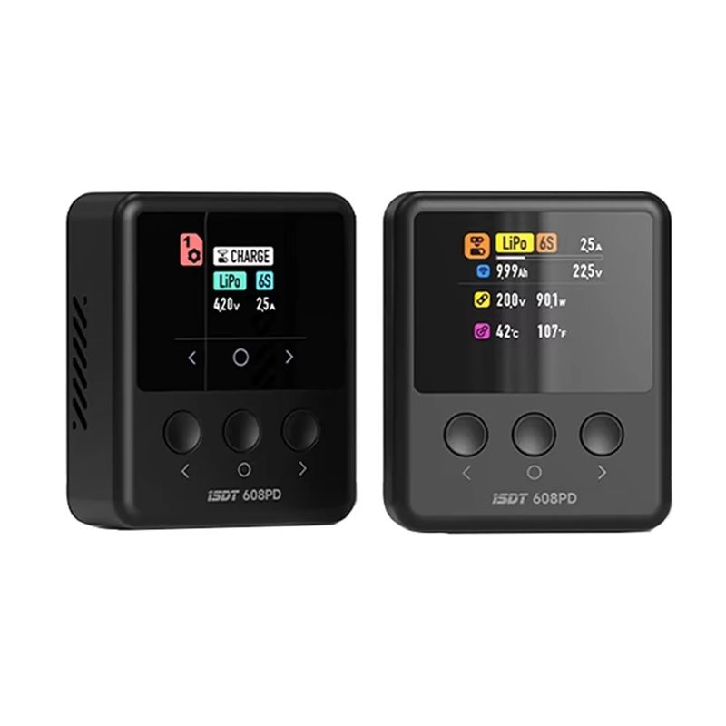 شاحن ISDT 608PD DC بقوة 240 وا - مراجعة Drone Battery Smart وسعره