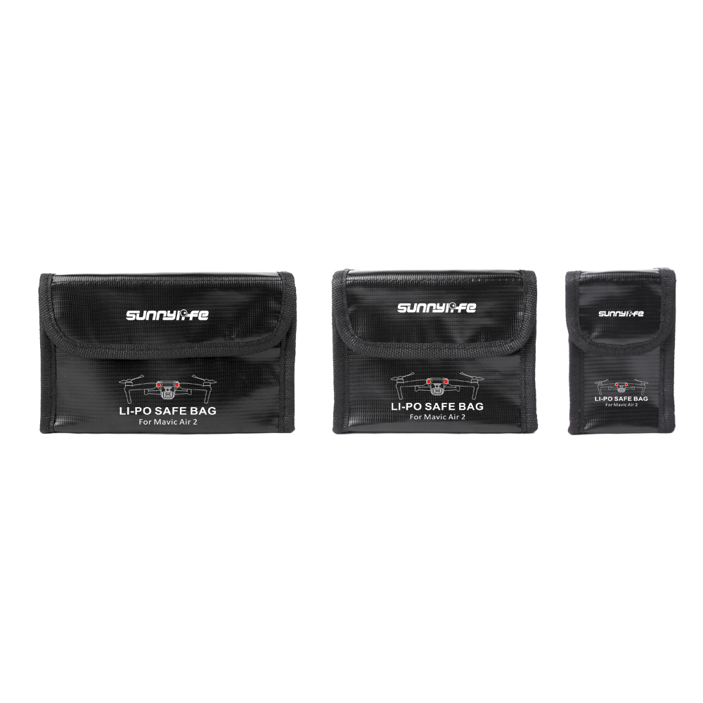 ل DJI AIR 2S يبو حقيبة آمنة وا - مراجعة Drone Battery Bag وسعره