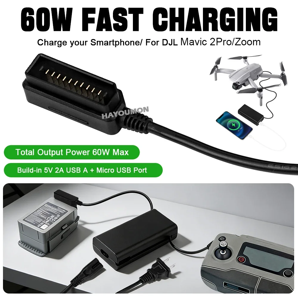 شاحن بطارية لطائرة DJI Mavic 2 - مراجعة Drone Battery Smart وسعره