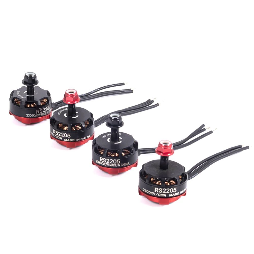 2/4 قطعة محرك بدون فرشاة RS220 - مراجعة Drone Battery 6S وسعره