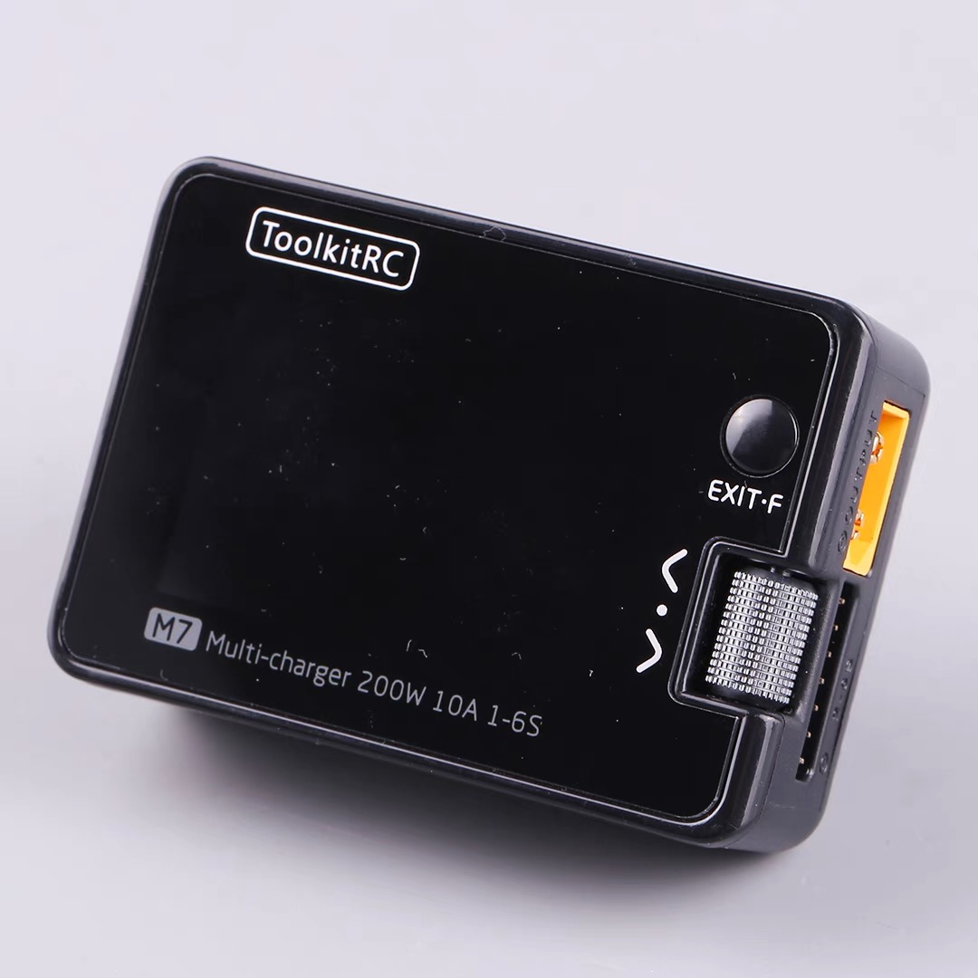 ل ToolkitRC M7 200 واط 10A تيا - مراجعة Drone Battery Voltage Checker وسعره