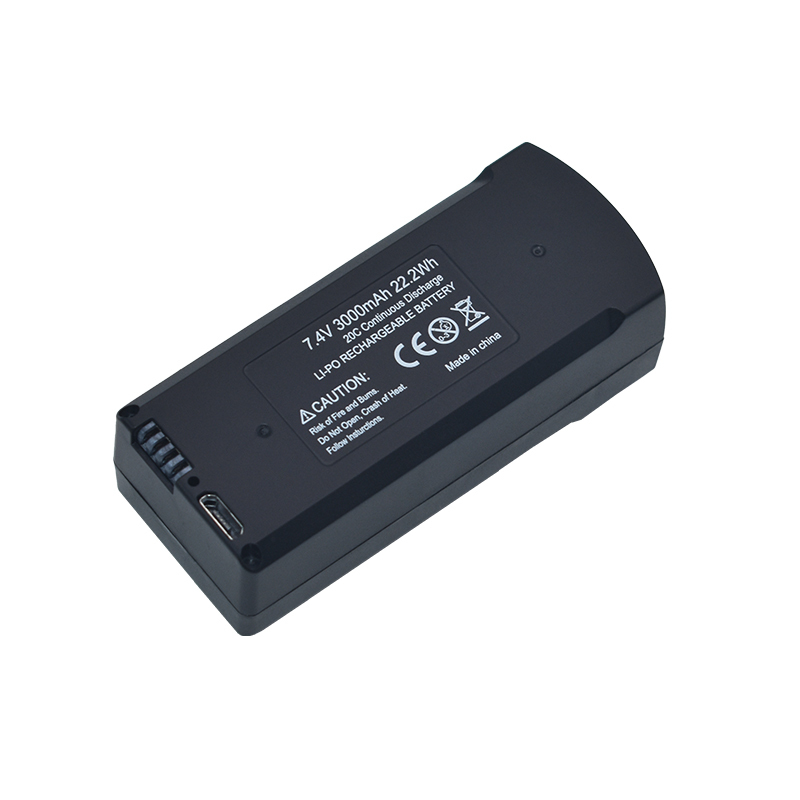 بطارية GPS V198 7.4 فولت 3000  - مراجعة Drone Battery Lipo وسعره