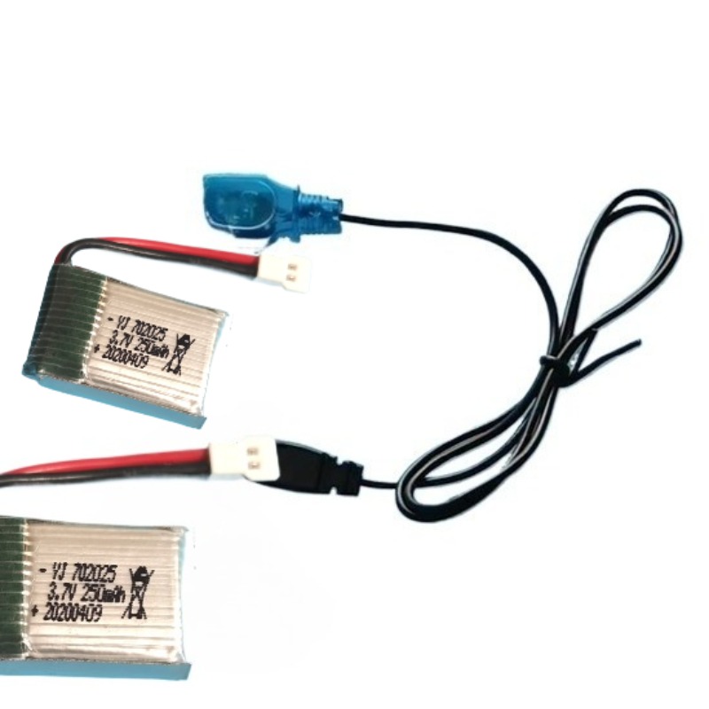 Vj 702025 ل H2 H8 H48 U207 Rc  - مراجعة Drone Battery Li-Ion وسعره