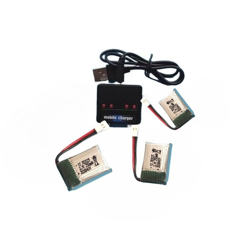 Vj 702025 ل H2 H8 H48 U207 Rc  - مراجعة Drone Battery Li-Ion وسعره